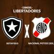 Botafogo x Nacional Potosí, AO VIVO, com a Voz do Esporte, às 20h