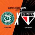 Coritiba x São Paulo, AO VIVO, com a Voz do Esporte, às 18h