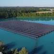 Alemanha apresenta solução criativa para a falta de espaço para novas usinas elétricas: cobrir um lago com painéis solares