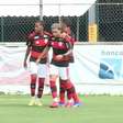 Flamengo bate o Vitória e sobe no Brasileirão Sub-20