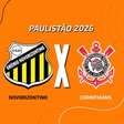 Novorizontino x Corinthians: onde assistir, escalações e arbitragem