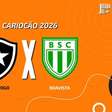Botafogo x Boavista, AO VIVO, com a Voz do Esporte, às 18h