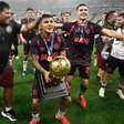 Lanús provoca Flamengo e Paquetá após título da Recopa