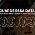 Passaporte Rio Carnaval 2027 começa a ser vendido em 9 de março ao meio-dia, anuncia a Liesa