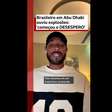 Brasileiro fala de explosões em Abu Dhabi: 'Fomos pegos totalmente de surpresa'