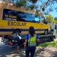 Van que fazia transporte escolar clandestino é apreendida em Porto Alegre