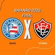 Bahia x Vitória: AO VIVO, com a Voz do Esporte, às 15h30