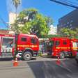 Incêndio atinge prédio do Clube Leopoldina Juvenil em Porto Alegre