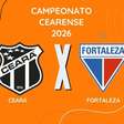 Ceará x Fortaleza: onde assistir, escalações e arbitragem