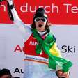 Lucas Pinheiro conquista 2º ouro do Brasil no slalom gigante