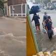 Forte chuva causa alagamentos em bairros de São Paulo
