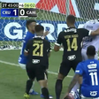 Cenas lamentáveis: Cruzeiro e Atlético-MG termina em pancadaria; assista