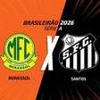 Mirassol x Santos, AO VIVO, com a Voz do Esporte, às 20h