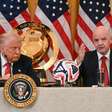 Trump afirmou que seleção do Irã é 'bem-vinda' na Copa do Mundo, diz Infantino