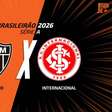 Atlético-MG x Internacional, AO VIVO, com a Voz do Esporte, às 17h30