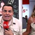 Leo Dias detona repórter ao vivo após declaração sobre Virginia: 'Quantos anos você tem?!'