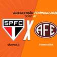 São Paulo x Ferroviária, pelo Brasileirão Feminino: onde assistir, escalações e arbitragem