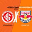Internacional x RB Bragantino (Feminino): onde assistir, escalações e arbitragem
