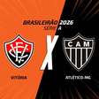 Vitória x Atlético: onde assistir, escalações e arbitragem