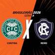 Coritiba x Remo, AO VIVO, com a Voz do Esporte, às 17h