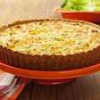 Segunda mais leve: aprenda quiche de cream cracker com legumes
