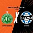 Chapecoense x Grêmio, AO VIVO, com a Voz do Esporte, às 18h30