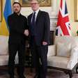 Starmer pede foco na guerra da Ucrânia durante visita de Zelensky a Londres