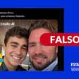 É falso que Estadão tenha publicado 'selfie' de Nikolas Ferreira com Daniel Vorcaro