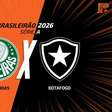 Palmeiras x Botafogo, AO VIVO, com a Voz do Esporte, às 17h30