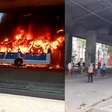 'Tirei os passageiros e tacaram fogo', diz motorista de ônibus incendiado após morte de 'Jiló dos Prazeres' no RJ