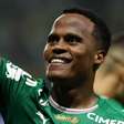 Jhon Arias celebra primeiro gol pelo Palmeiras: "Marcante e importante"