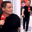 Leo Dias se irrita e toma atitude ao vivo com jornalista após som atrapalhar entrevista: 'Vamos parar...'