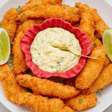 Iscas de peixe crocantes na airfryer: fáceis, sem fritura