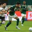 Palmeiras, em vantagem numérica, joga mal, mas vence o Botafogo