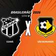 Ceará x São Bernardo, AO VIVO, com a Voz do Esporte, às 14h30