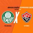 Palmeiras x Vitória (Feminino): onde assistir, escalações e arbitragem