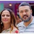 'Linda' e 'Maravilhosa': Belo mistura ficção com realidade e rasga elogios à ex Viviane Araújo na TV: 'Reencontrar um amor'