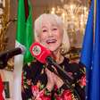 Atriz britânica Helen Mirren é condecorada com Ordem da Estrela da Itália