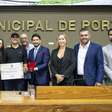 Skatista Cezar Gordo recebe título de Cidadão Emérito em Porto Alegre