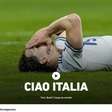 "Ciao Itália", "Vergonha", "humilhação" o que a imprensa diz sobre eliminação da Azzurra