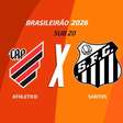 Athletico-PR x Santos (Sub-20): onde assistir, escalações e arbitragem