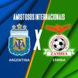 Argentina x Zâmbia: onde assistir, escalações e arbitragem