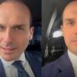 Eduardo Bolsonaro responde Moraes sobre vídeo enviado ao ex-presidente: 'Tentar me atingir'
