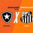 Botafogo x Santos (feminino): onde assistir, escalações e arbitragem