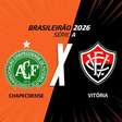 Chapecoense x Vitória, AO VIVO, com a Voz do Esporte, às 14h30