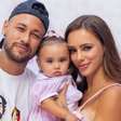 Bruna Biancardi comemora 9 meses da filha Mel ao lado de Neymar