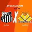 Santos x Criciúma (Sub-20): onde assistir, escalações e arbitragem