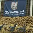 PM apreende quase 50 toneladas de maconha em bunker concretado no Complexo da Maré