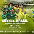 Brasil e México anunciam amistoso de Legends, no estádio Azteca
