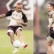 Saúl e Cebolinha treinam parcialmente no Flamengo